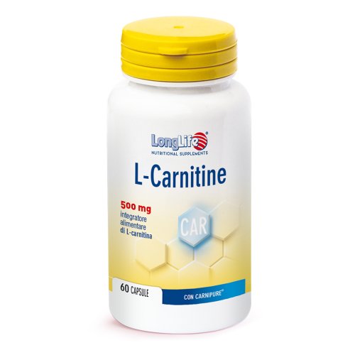 L Carnitina 500mg LongLife 60 Capsulas Farmacia Loreto