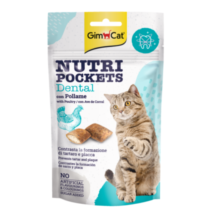 GIMCAT NUTRI POCKETS DENTAL 60GR