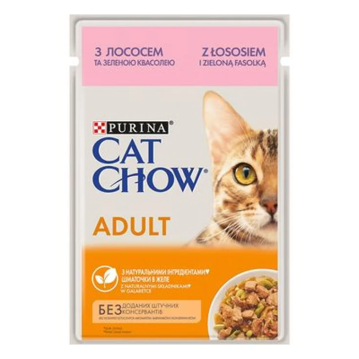CAT CHOW SENS SALMÓN AZÚCAR 85G
