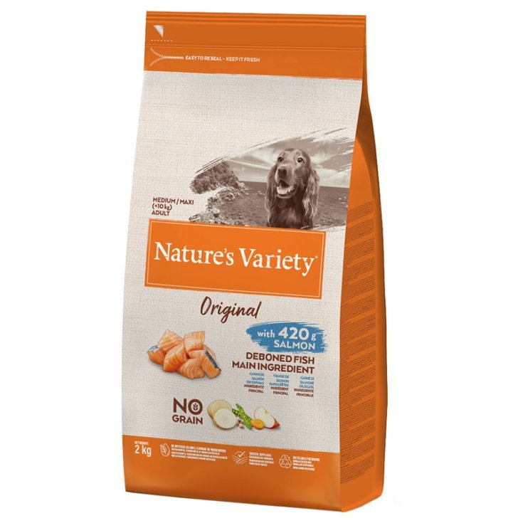 Extensión NVDBR. ORIGINAL PERRO ADULTO MEDIANO SALMÓN