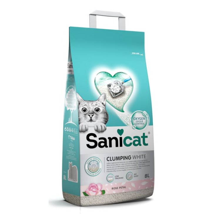 SANICAT CLUMPING ALGODÓN BLANCO FRESCO 10 L