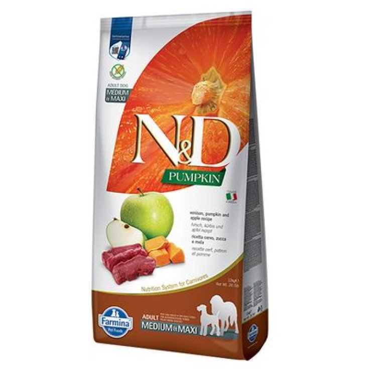 N&D PERRO CALABAZA CIERVO AD MN2KG