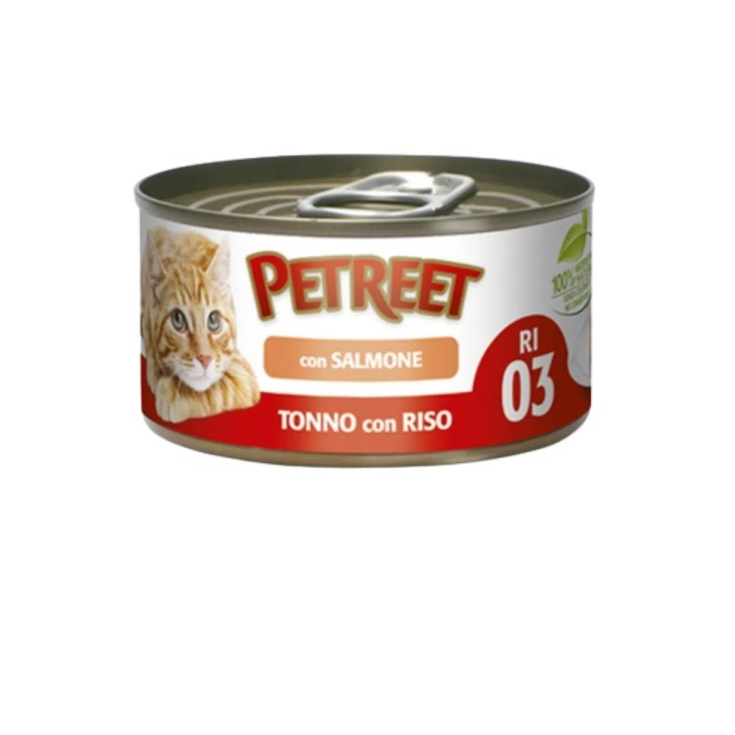 CALAM DE ARROZ CON ATÚN PETREET85G