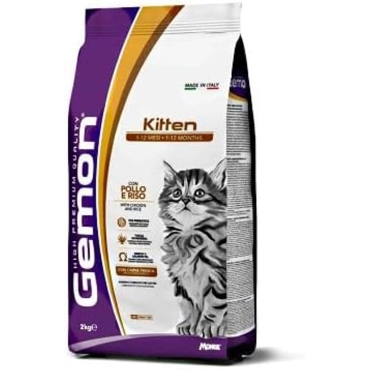 GEMON CAT KITTEN POLLO Y ARROZ 2 KG