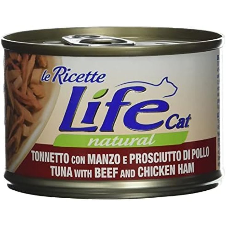 LIFE CAT CREMA NATURAL POLLO 6X15G