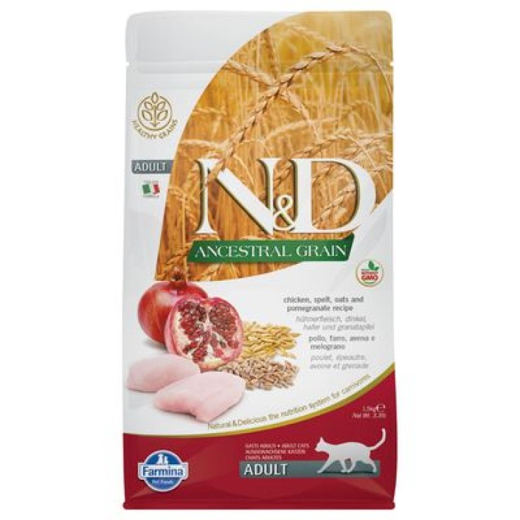 N&D SPIR HERR GATO ADULTO 1,5KG