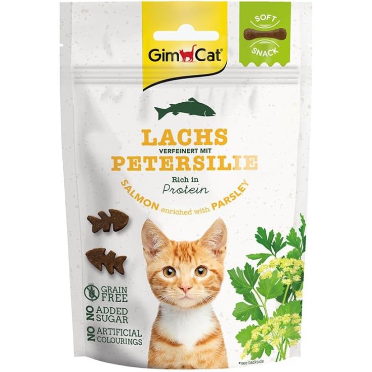 GIMCAT SALMÓN SUAVE PEREJIL 60 GR