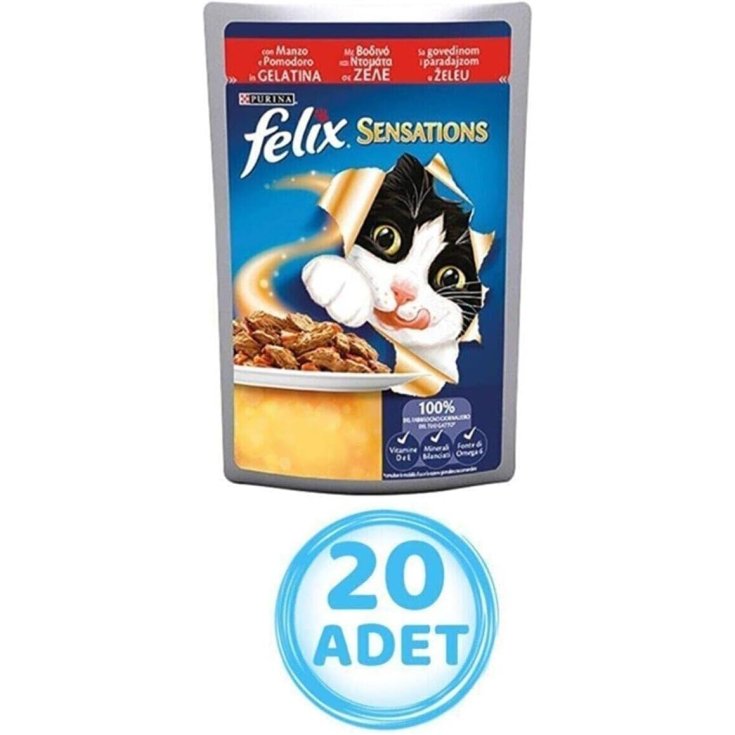 FELIX BST SENS CARNE Y TOMATES 12X85 GR