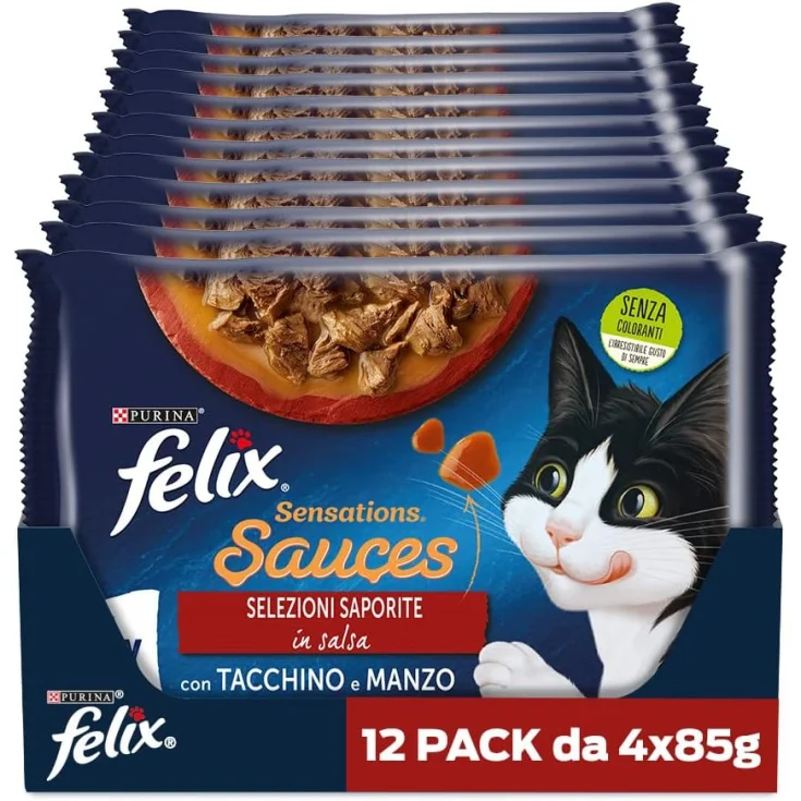 FELIX SENSAT EXTREME CARNE DE PAVO 100G