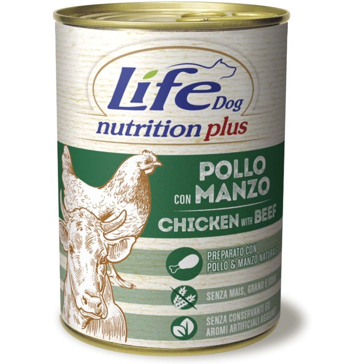 LIFE DOG 400GR TERNERA POLLO