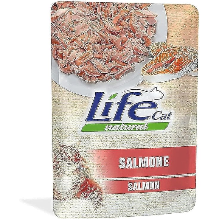LIFE CAT SOBRE 70 GR POLLO SALMÓN APROX