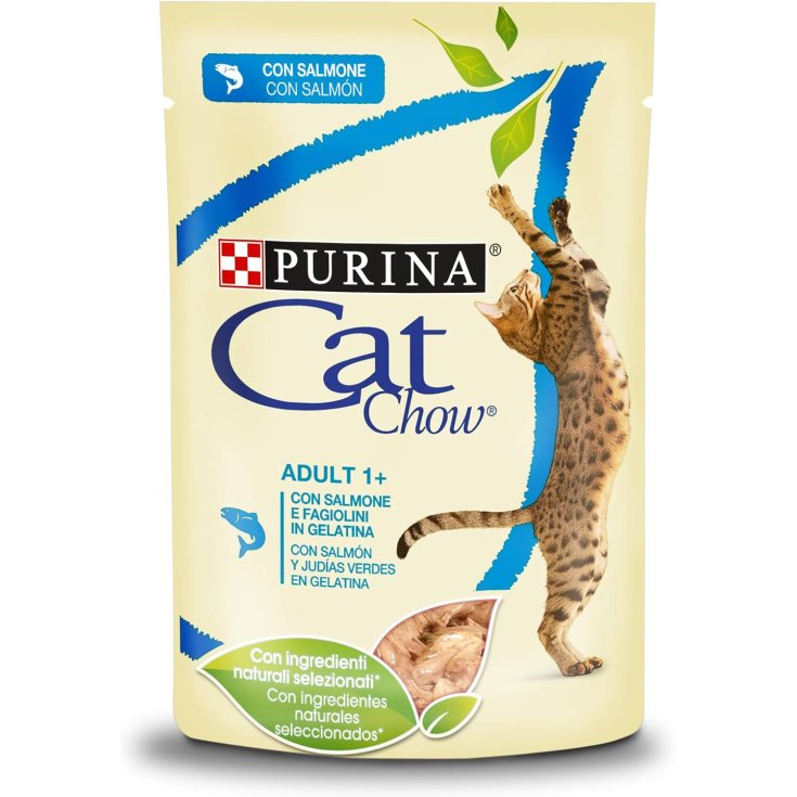 CAT CHOW ADULTO SALMÓN 85G