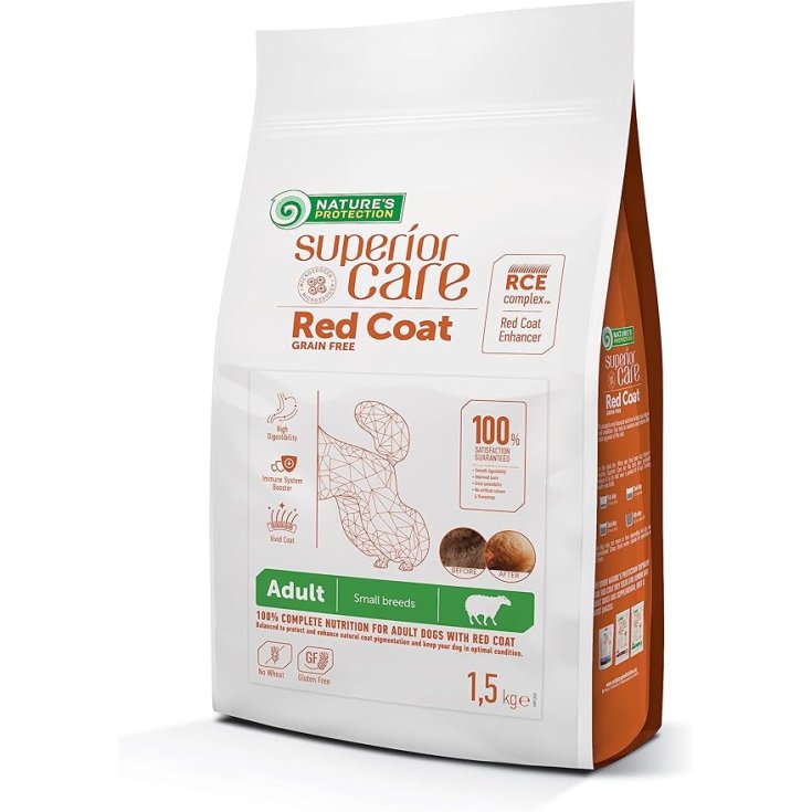 NP CONJUNTO ABRIGO ROJO PERRO GF CORDERO ADULTO PEQUEÑO