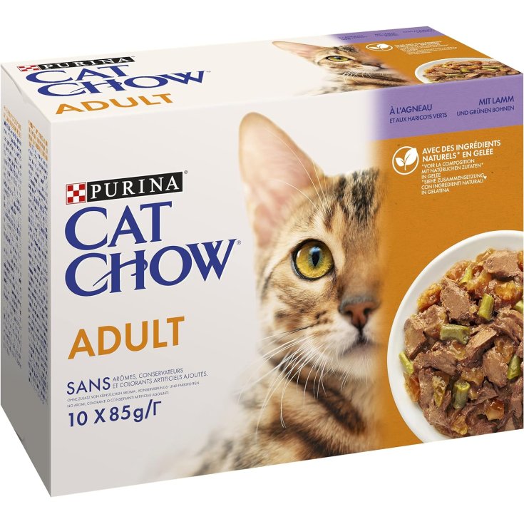 CAT CHOW ADULTO CORDERO 85G