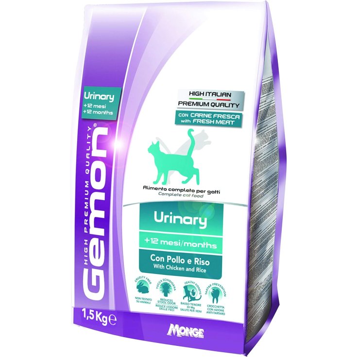 GEMON GATO URINARIO DE POLLO Y ARROZ 2 KG