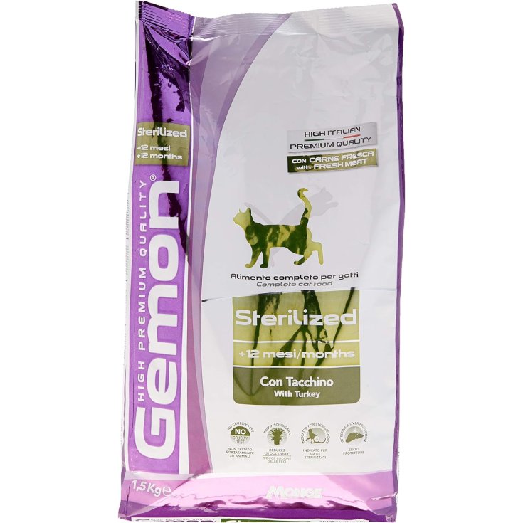 GEMON CAT ATÚN Y SALMÓN ESTERILIZADO 7 KG