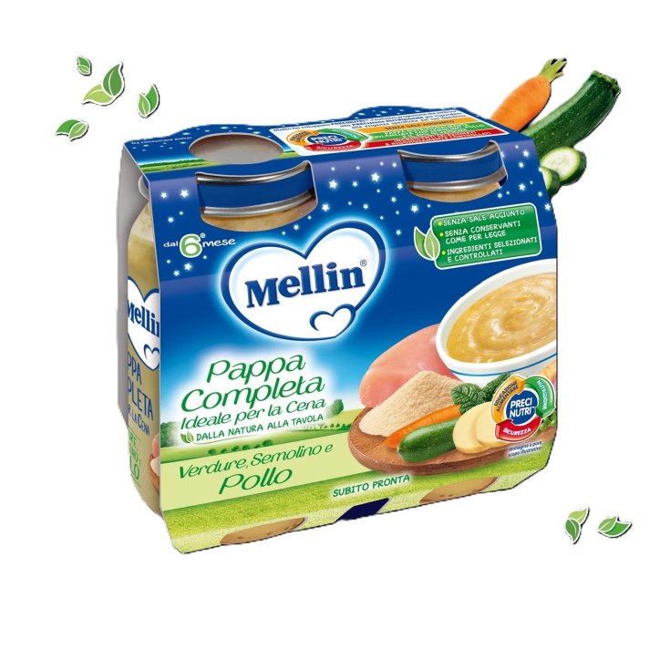 Comida Completa Sémola Mellin 2x200g