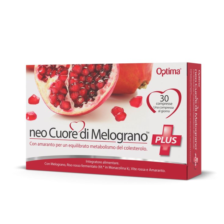 Neo Heart Of Pomegranate® Plus Optima Naturals 30 Comprimidos