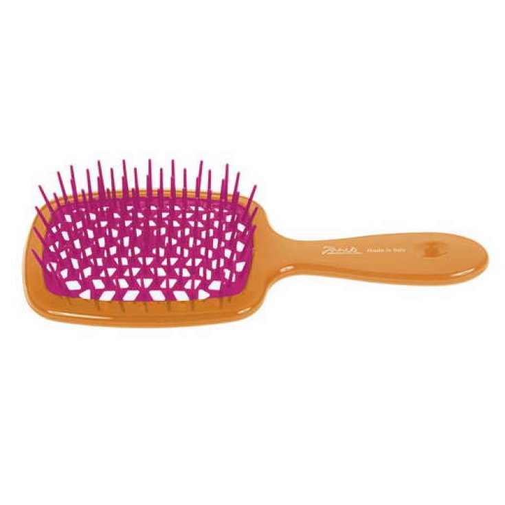 Janeke Superbrush Bicolor Naranja Púrpura