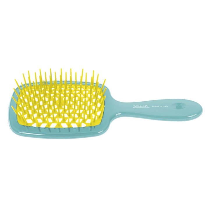 Janeke Superbrush Bicolor Amarillo Turquesa