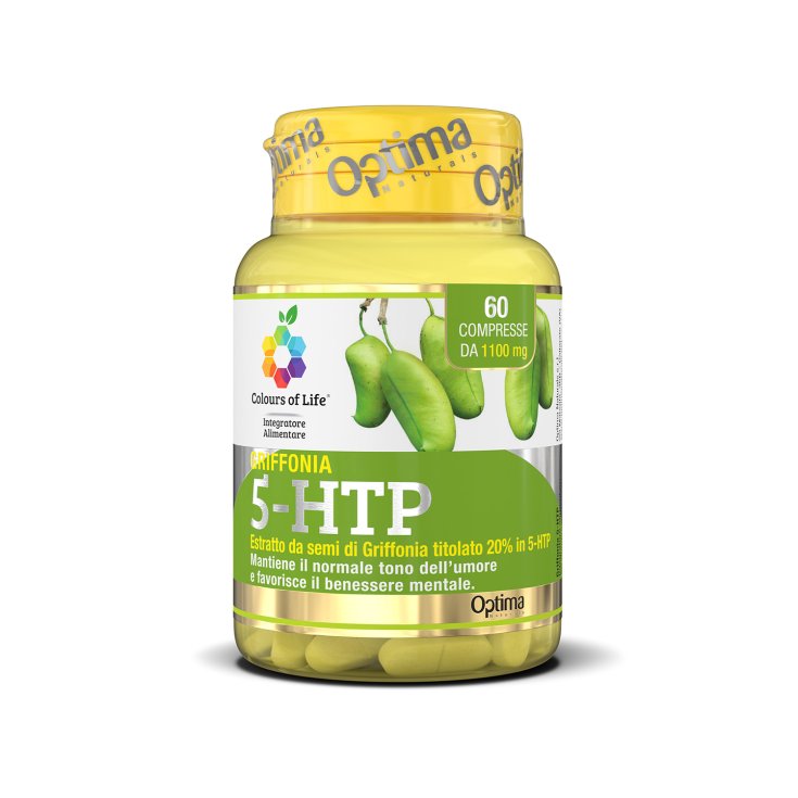Griffonia 5-HTP Colors Of Life® Optima Naturals 60 Comprimidos