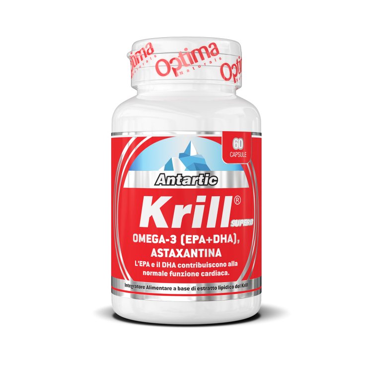 Krill Antártico Superb Optima Naturals 60 Cápsulas