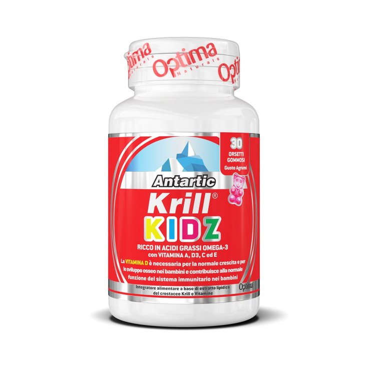 Antartic Krill® Kidz Vitamina D Optima Naturals 30 Caramelos