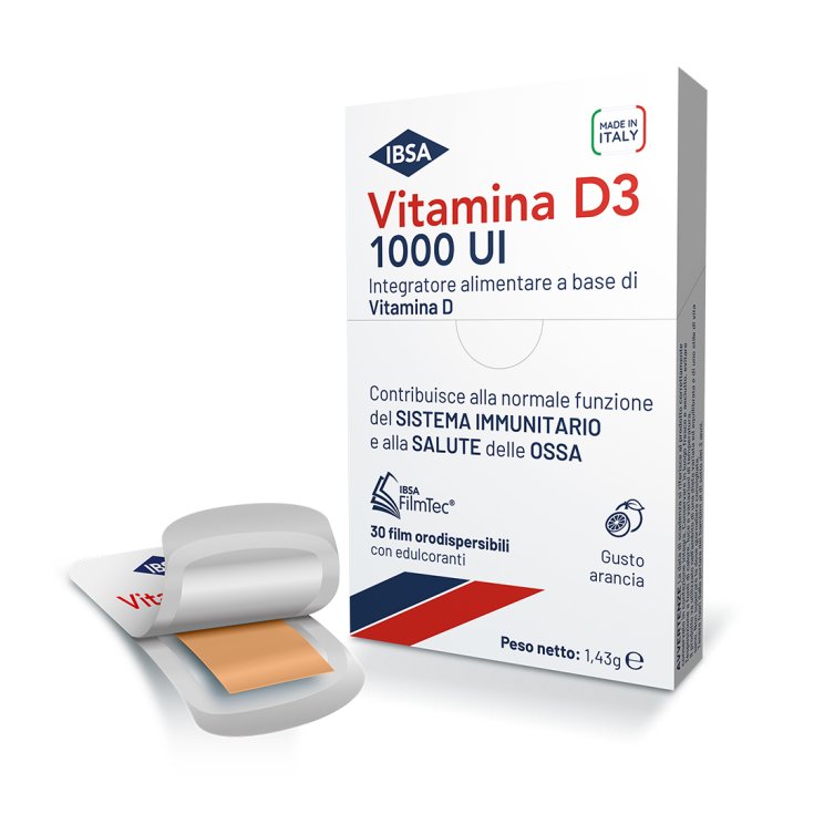 VITAMINA D3 IBSA 1000UI 30PELÍCULA