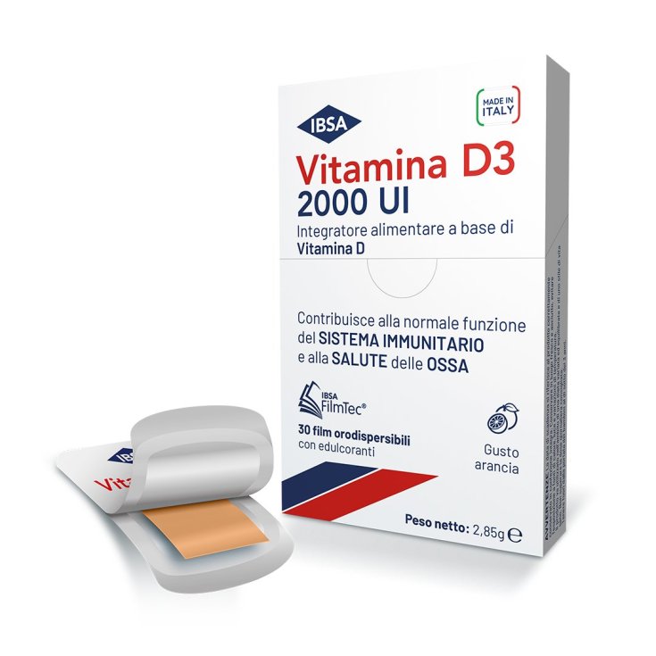 VITAMINA D3 IBSA 2000UI 30PELÍCULA