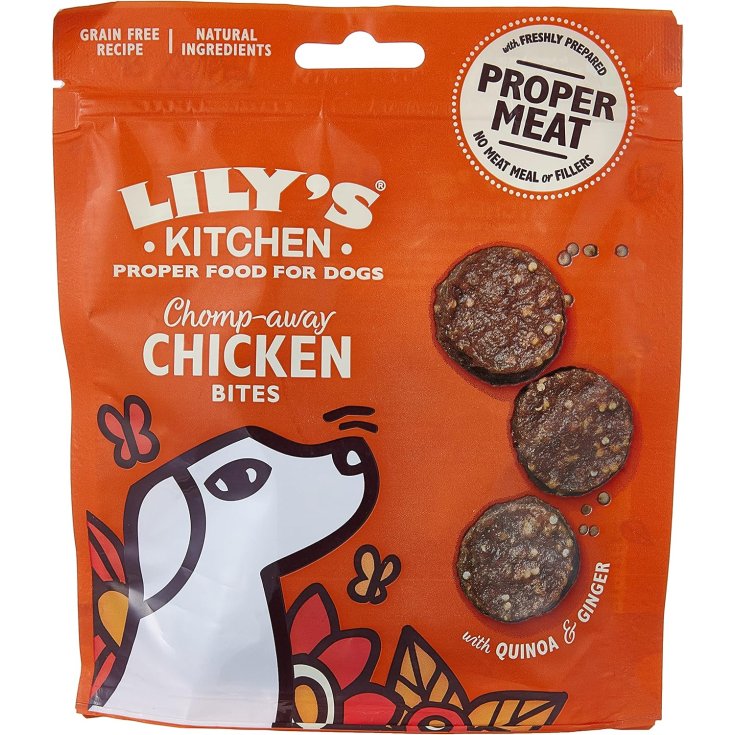 LK SNACKS DOG NIBBLES POLLO SALMÓN 70G