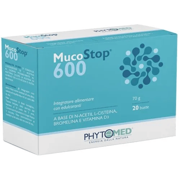 Mucostop 600mg Mepha 10 Sobres