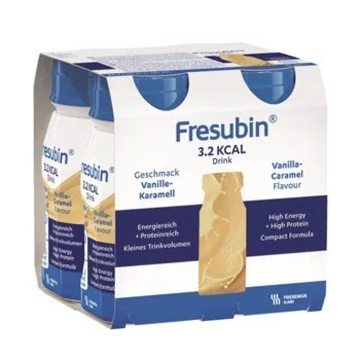 Fresubin 3.2Kcal Vainilla-Caramelo Freseniun Kabi 4x125ml