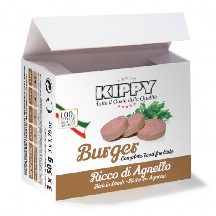 HAMBURGUESA KIPPY RICA EN CORDERO 50GR X 3 P