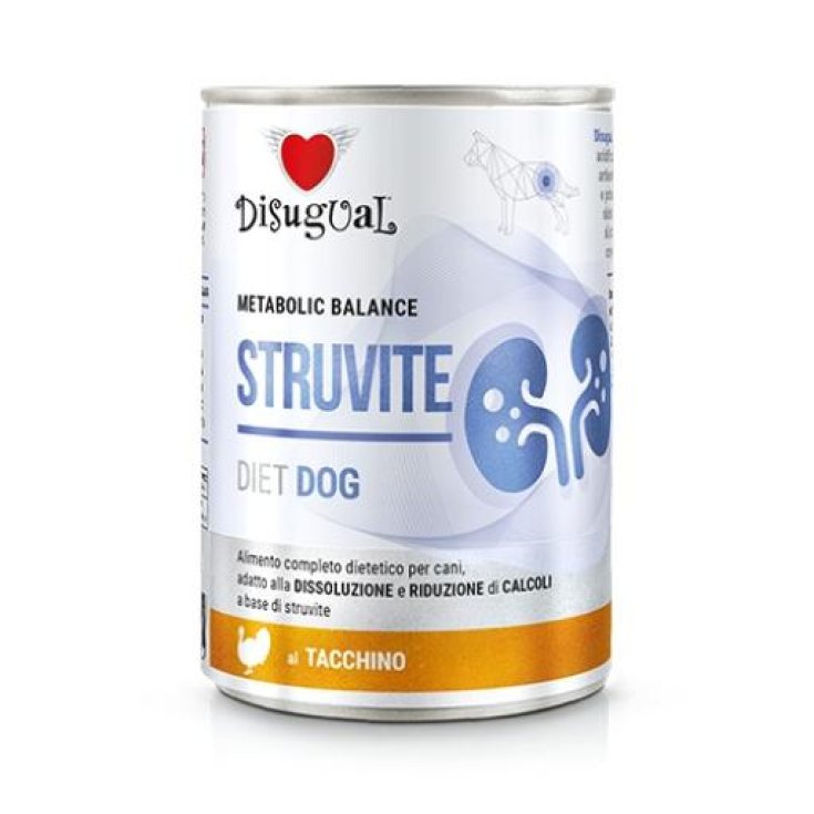 DISUGUAL PERRO STRUVITE PAVO 400GR