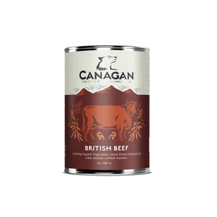 CARNE BRITÁNICA PARA PERRO CANAGAN 4OOG