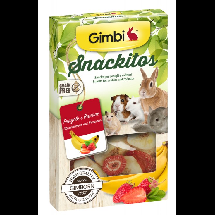SNACKS DE FRESA Y PLÁTANO