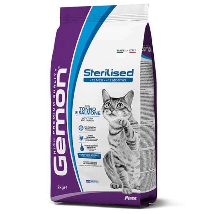 GEMON CAT ESTREL ATÚN Y SALMÓN 2 KG
