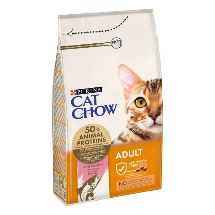 CAT CHOW ADULTO SALMÓN 1,5KG