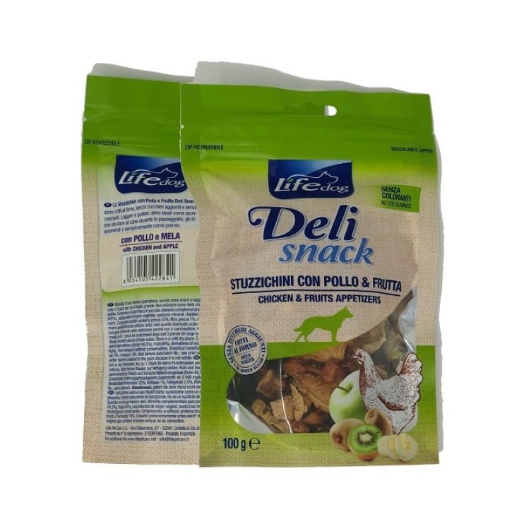 SNACK POLLO/MANZANA 100 GR