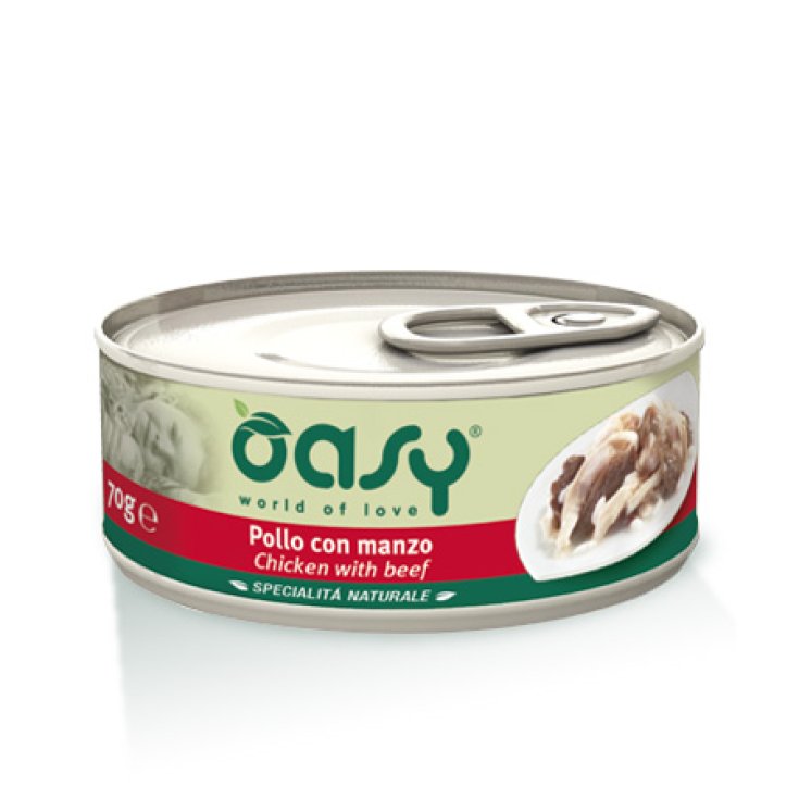 OASY WET CAT ML POLLO CON CARNE