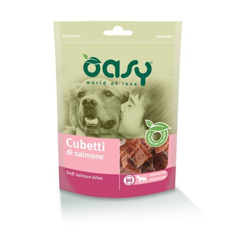 OASY SNACK DUBOS DE SALMÓN PARA PERROS