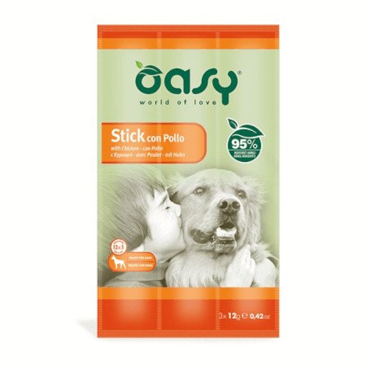 OASY SNACK PALO PARA PERRO POLL3X12G