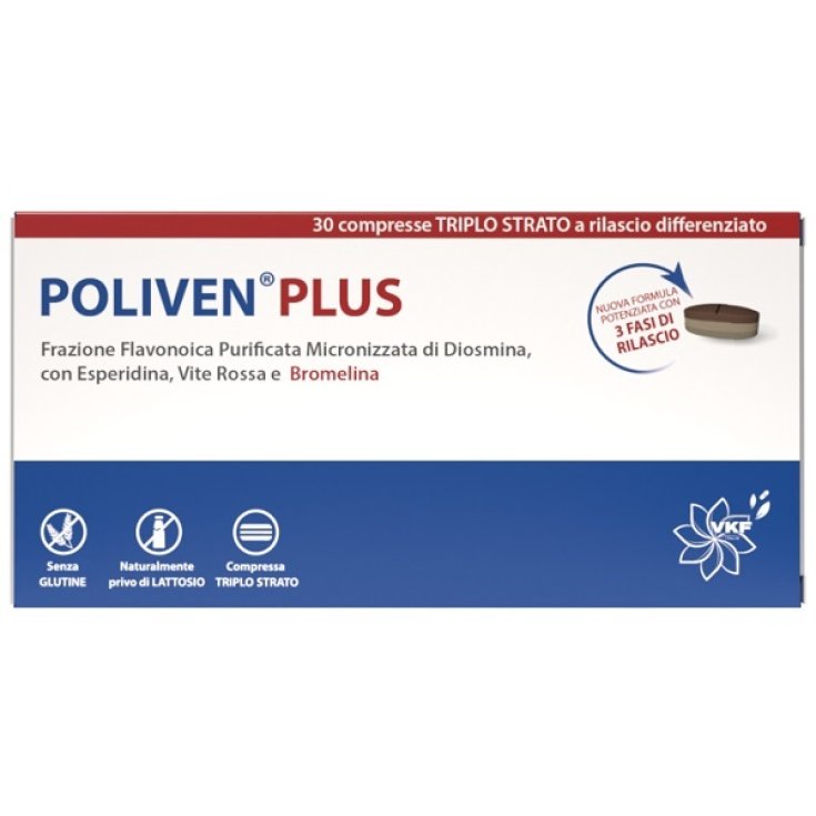 VKF Poliven Plus Complemento Alimenticio 30 Comprimidos