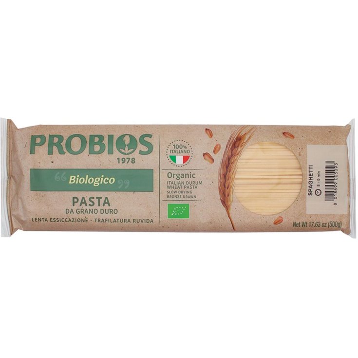 Pasta Blanca Ecológica Spaghetti Probios 500g