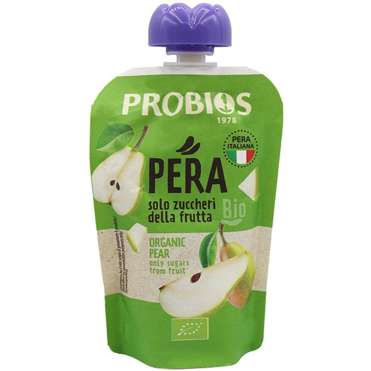 Pulpa 100% Pera Italiana Probios Doypack 100g