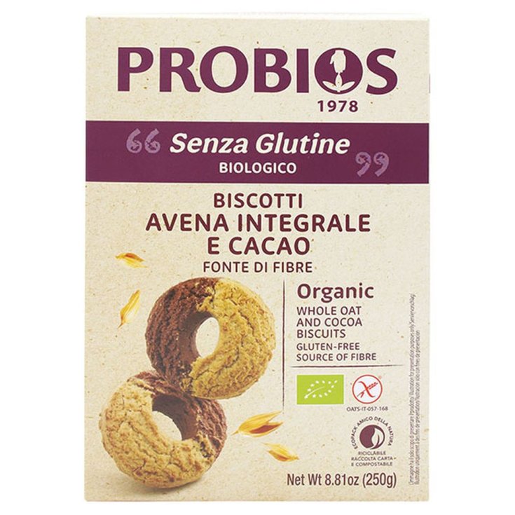 Otros Cereales Galletas De Avena Y Cacao Probios 250g