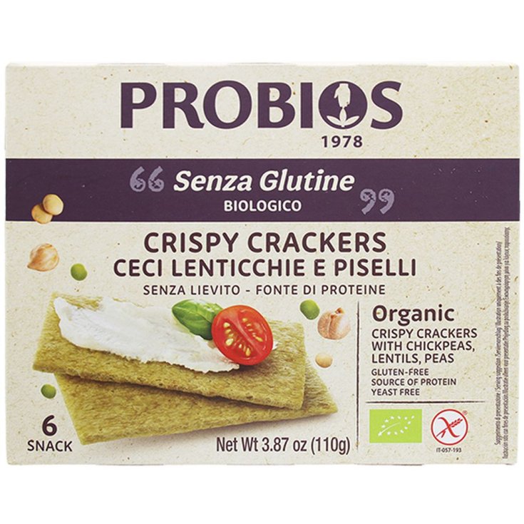 Otros Cereales Crackers Crujientes Con Garbanzos Probios 120g