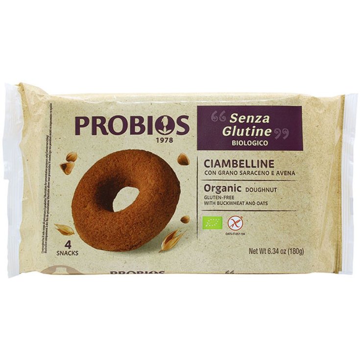 Donuts Rice & Rice Probios Sin Gluten 180g (4x45g)