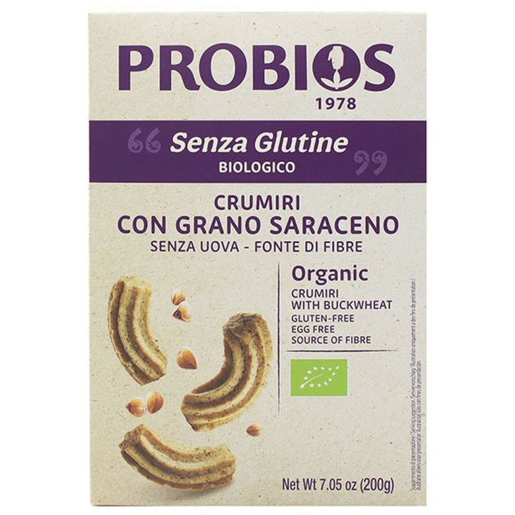 Crumiri Con Alforfón Sin Gluten Probios 200g