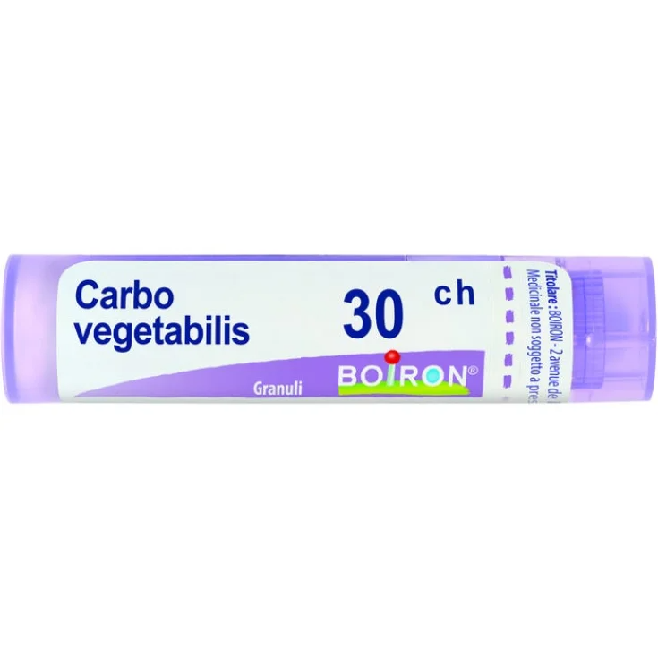 Carbo Vegetabilis 30ch Boiron Granulado